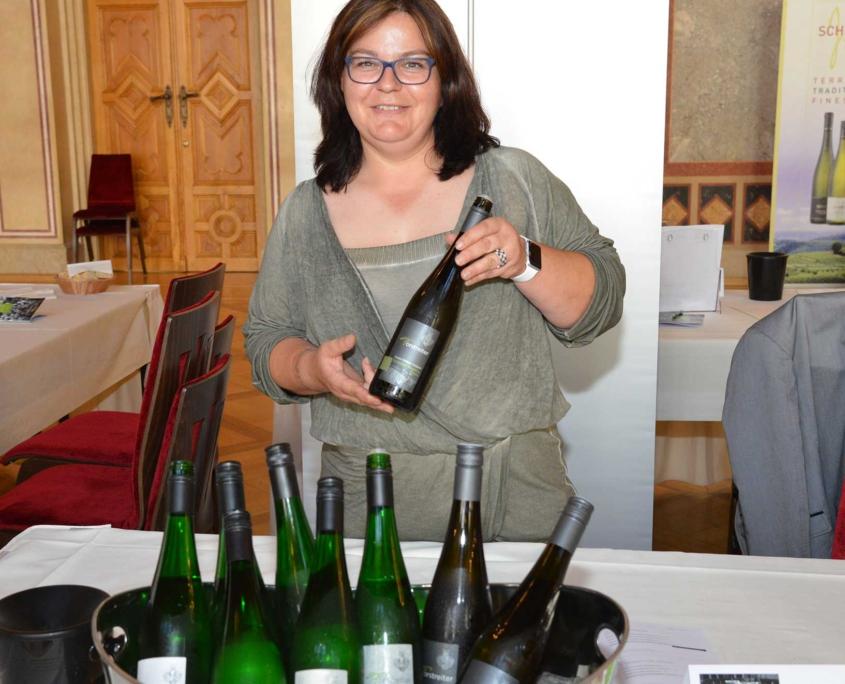 Isabella Forstreiter auf den Grüner Veltliner Gala (c) Falstaff Zsifkovits-