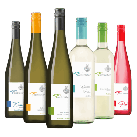 Flaschen Weinpaket Neuer Jahrgang